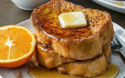 Baked Orange-Honey-Cinnamon French Toast