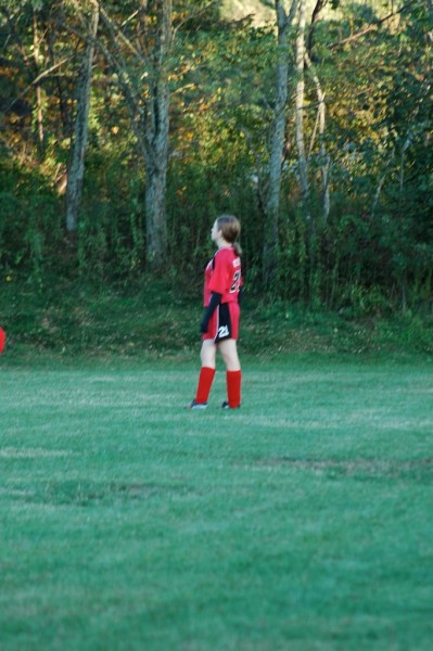 Soccer - Low light, out of focus